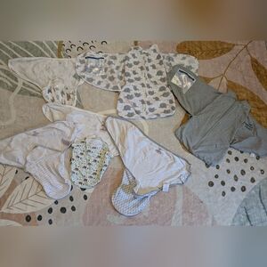 Lot of 6 Halo, Aden & Aniais, Swaddle Me Swaddles